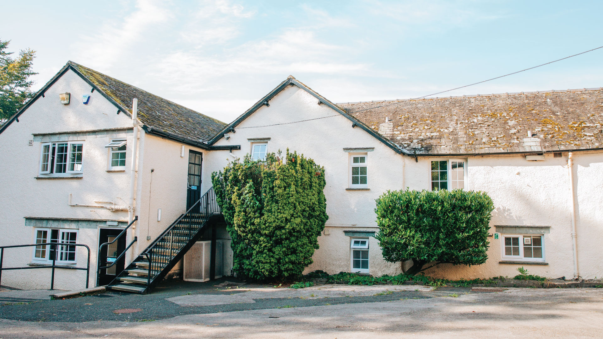 exterior of the Highfield cottage